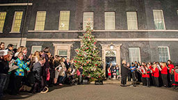Christmas recital at Downing Street
